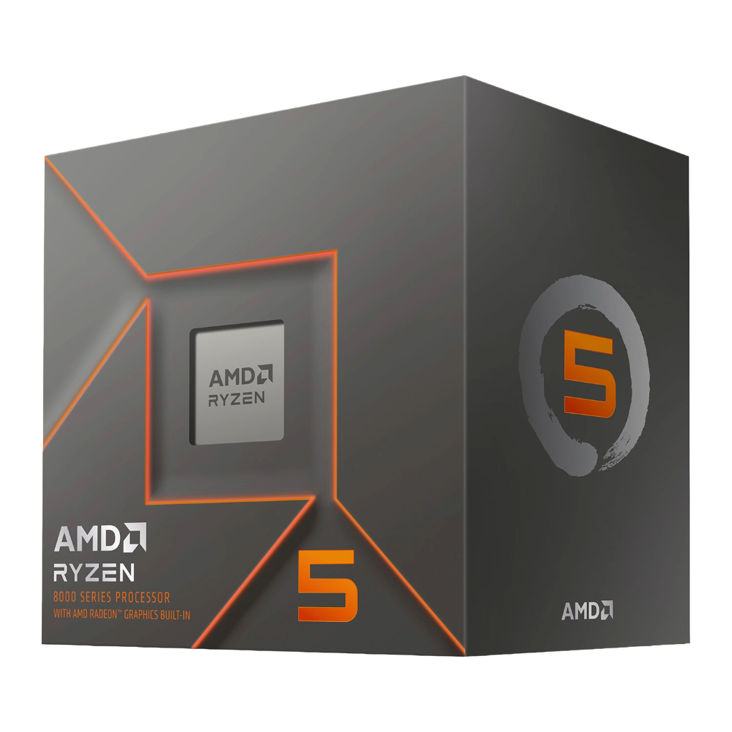 AMD Ryzen 5 8500G, with Wraith Stealth Cooler