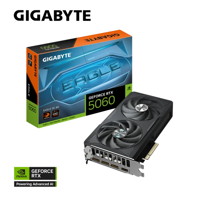 GIGABYTE GeForce RTX 5060 EAGLE OC 8GB