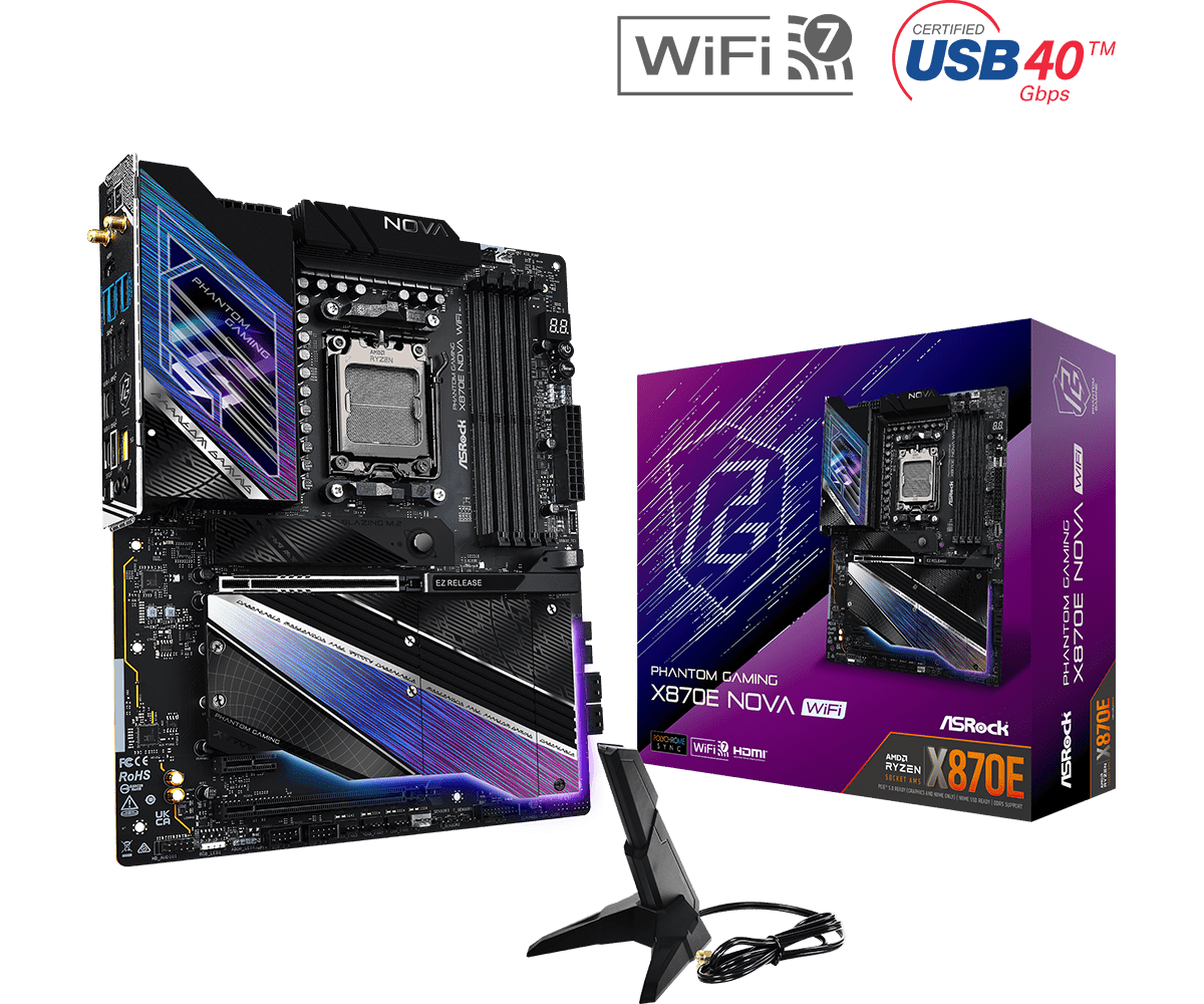 Asrock X870E NOVA Wifi
