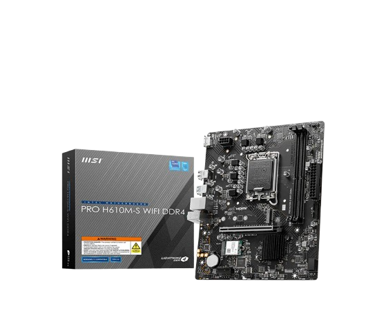 MSI PRO H610M-S WIFI DDR4