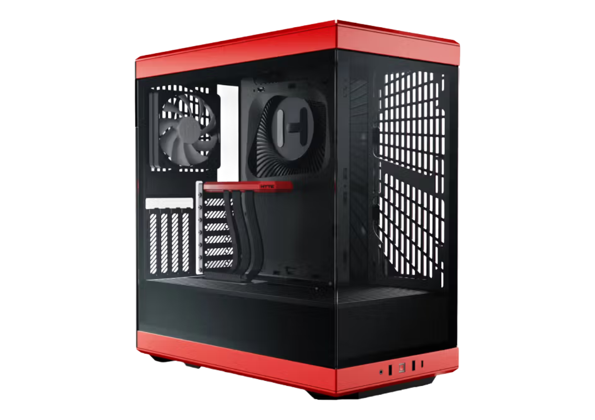 HYTE Y40 CHERRY BLACK