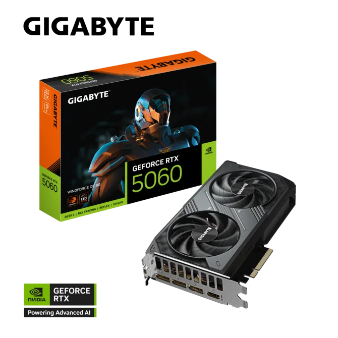 GIGABYTE GeForce RTX 5060 WINDFORCE 8G