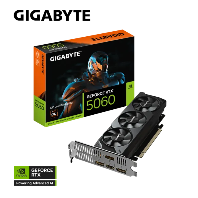 GIGABYTE GeForce RTX 5060 OC Low Profile 8G