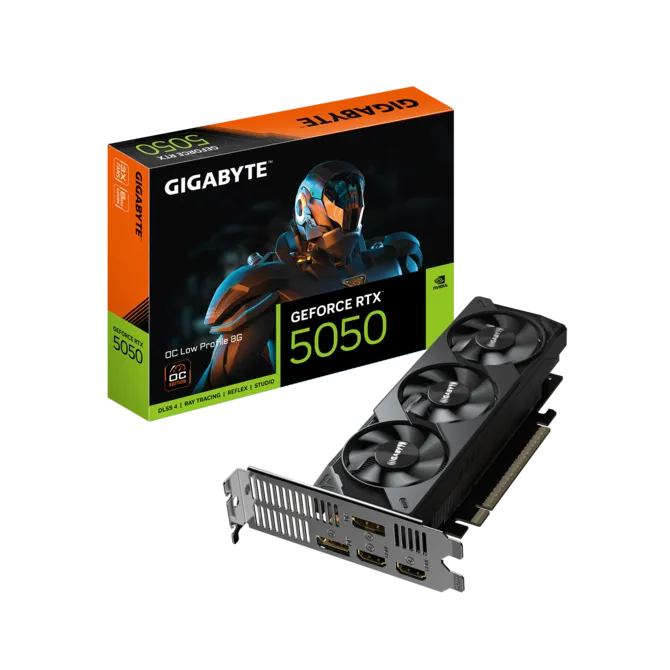GIGABYTE GeForce RTX 5050 OC Low Profile 8G