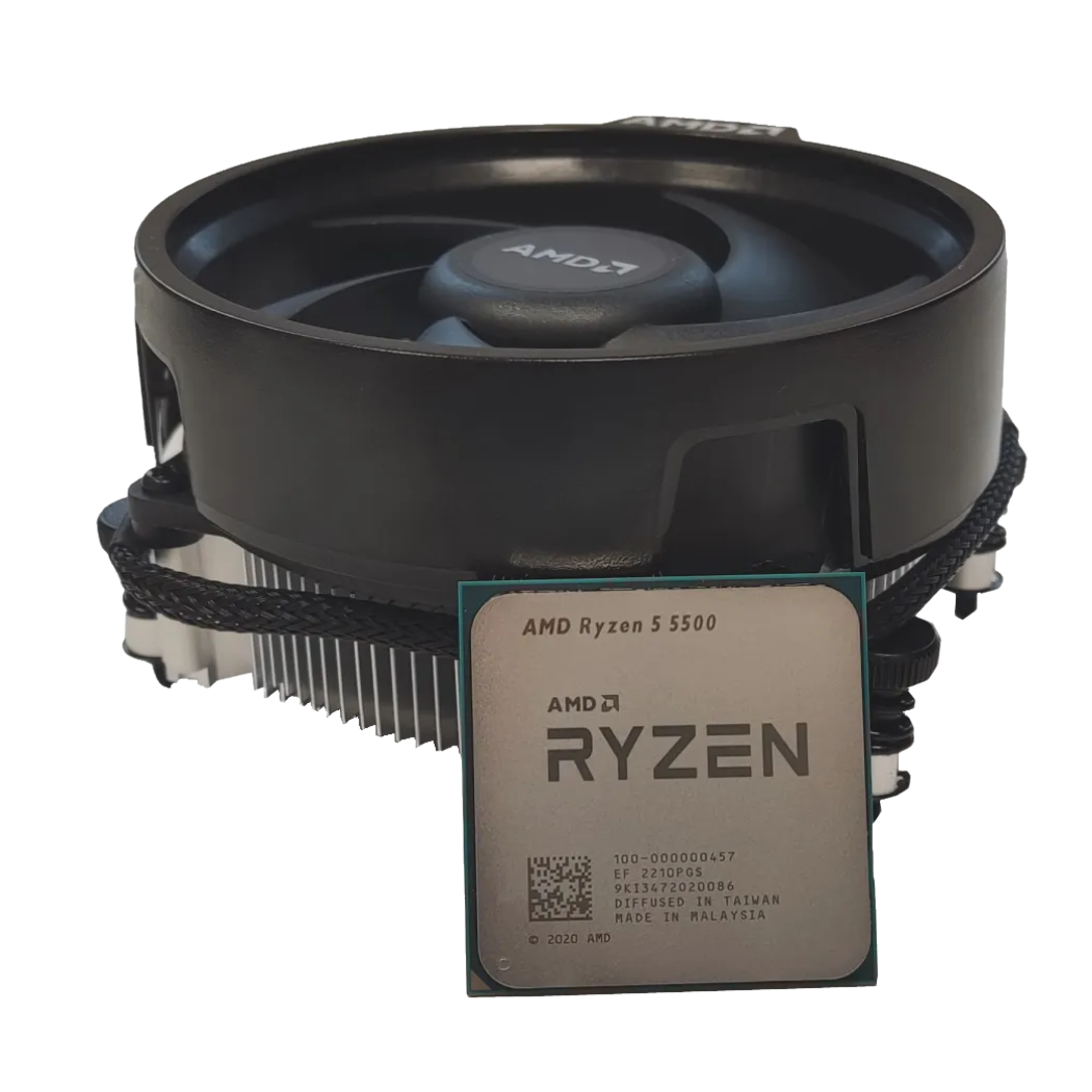 AMD Ryzen 5 5500 [TRAY] with Wraith Stealth Cooler